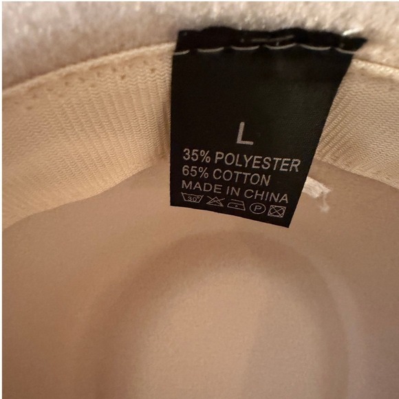 NWT Women\'s Western Style Cowboy Hat Tan Size L main image 11